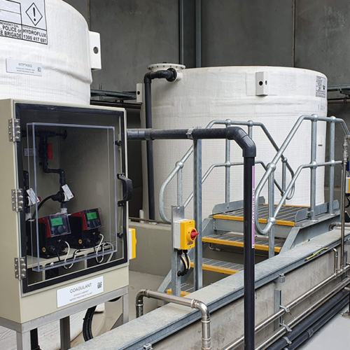 Bulk chemical storage and dosing cabinets
