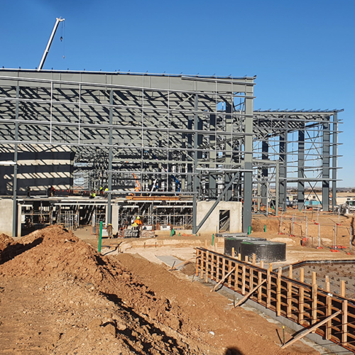 Construction of a turnkey wastewater treatment plant at a new food production facility in SA
