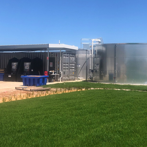 A 250kLD process water treatment plant constructed by Hydroflux incorporating a HyPURE® MMF and RO systems​

